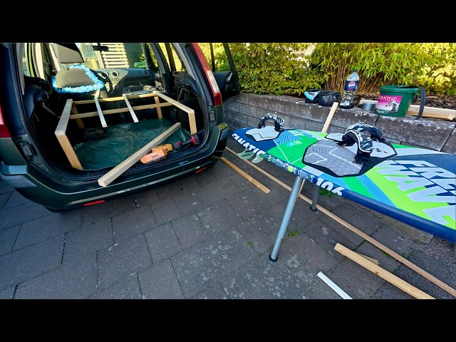 I Turned This Tiny Car Into a Windsurf Van — And It Fits ALL My Gear!