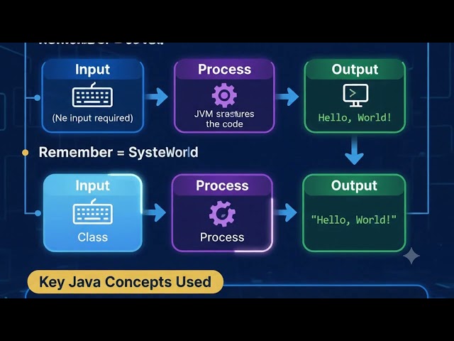 Java Hello World Program Explained for Beginners | Java Tutorial #1 #java #codingforbeginners #usa 