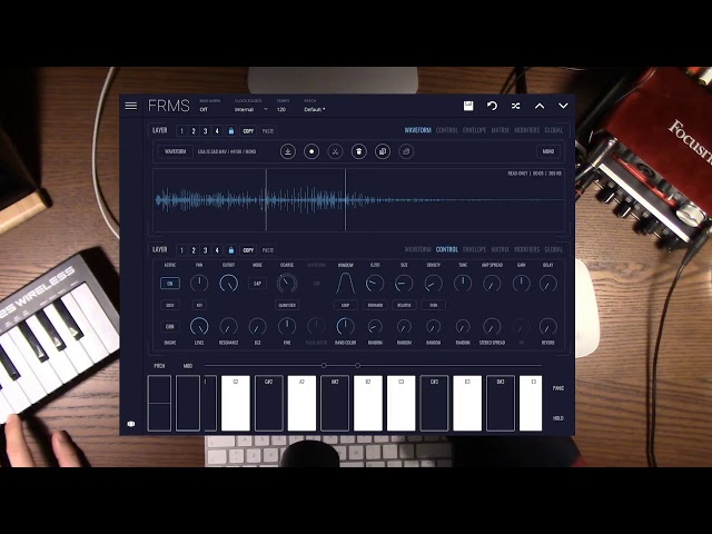 FRMS - Granular Synthesizer - Synth Overview