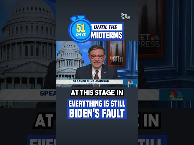 How long will blaming Biden work for Republican voters? #shorts