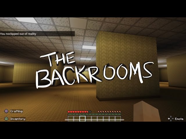 I found the Backrooms In Minecraft!