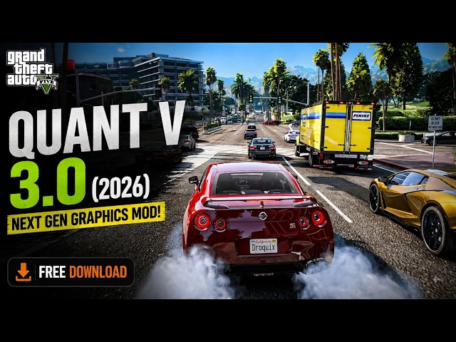 How to Install QuantV 3.0 Graphics Mod in GTA V Legacy (2026) | Easy Tutorial