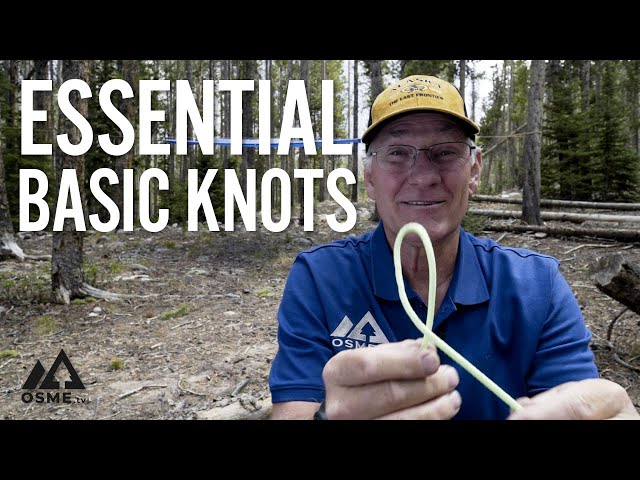 5 Essential Basic Knots | Knot Tying for Beginners | OSMEtv