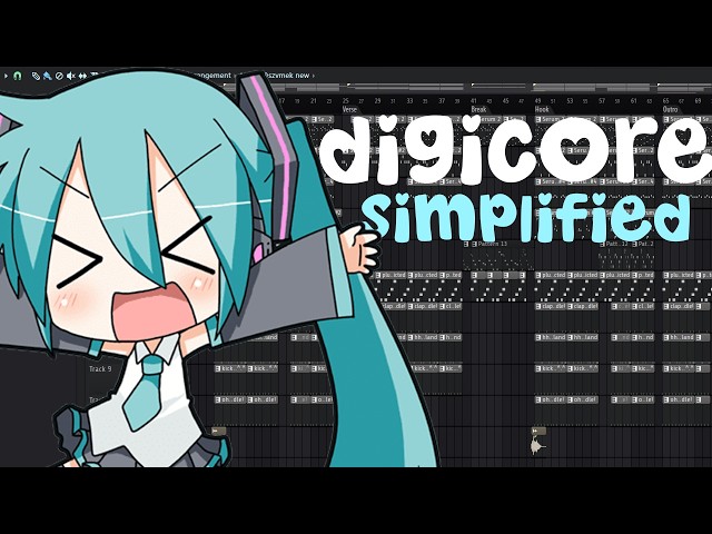 how to make simple digicore beats