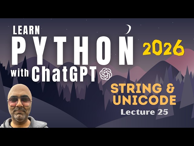 Python Programming Tutorial for Beginners | Unicode in Python