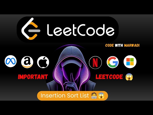 LeetCode 147 Insertion Sort List | Java Linked List Solution Explained😱☠️