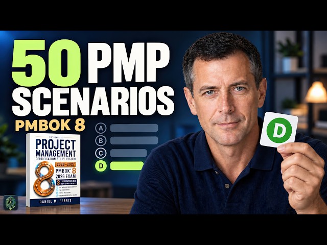 50 PMP Scenario Questions for PMBOK 8