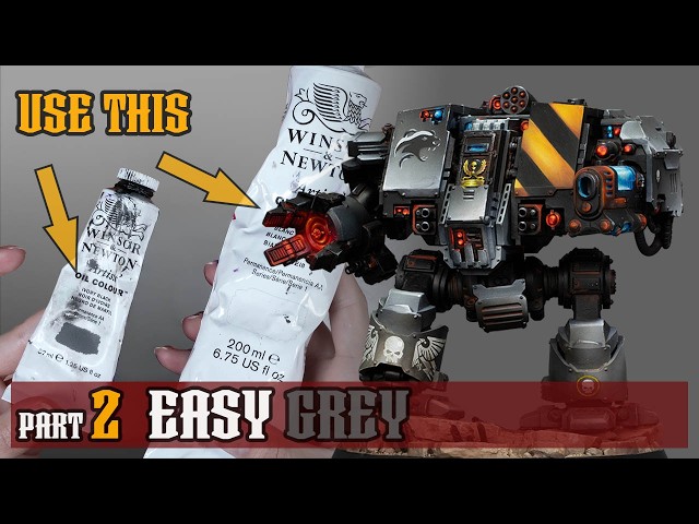 Painting Grey Armor with oils – Part 2 | Space Marines
