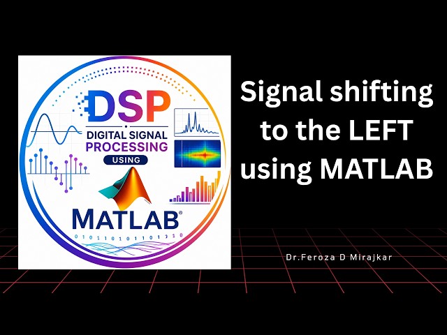 Signal shifting to the LEFT using MATLAB