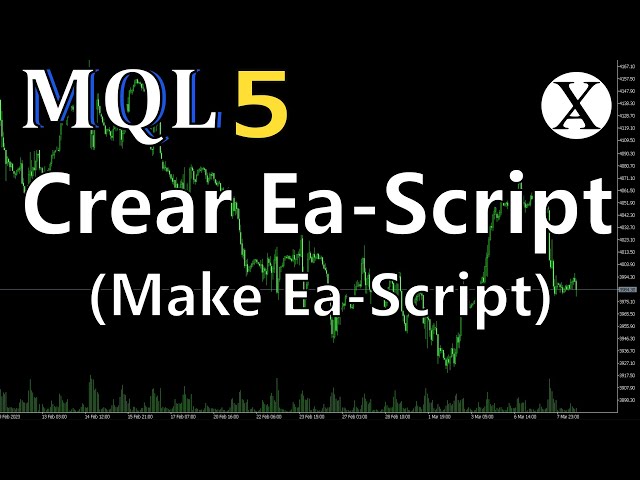 Tutorial para crear un script EA desde cero en MT5 - MQL5