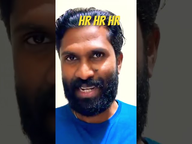 HR ഇനെ കൊണ്ട് തോറ്റു 😀 #malayalam