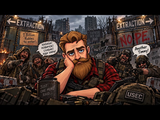 Playing Escape from Tarkov as a NEW PLAYER! (and boy do I suck)
