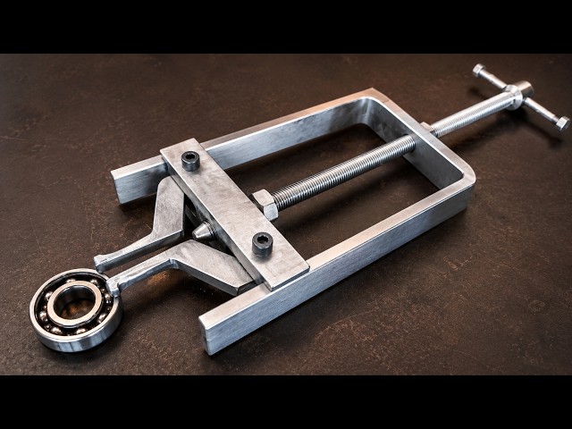 MAKE A BLIND HOLE BEARING PULLER // BEARING PULLER DIY
