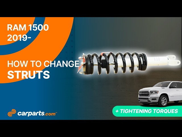How to replace the Struts 2019 - 2025 RAM 1500 🚗