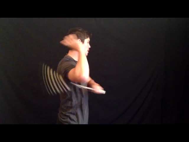 Awesome Nunchucks for Beginners #4: Over the Shoulder Pass (Ninja Circus Nunchaku Tricks )