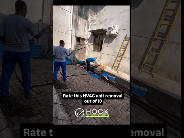 HVAC techs, is this a clean removal or nah? 👀