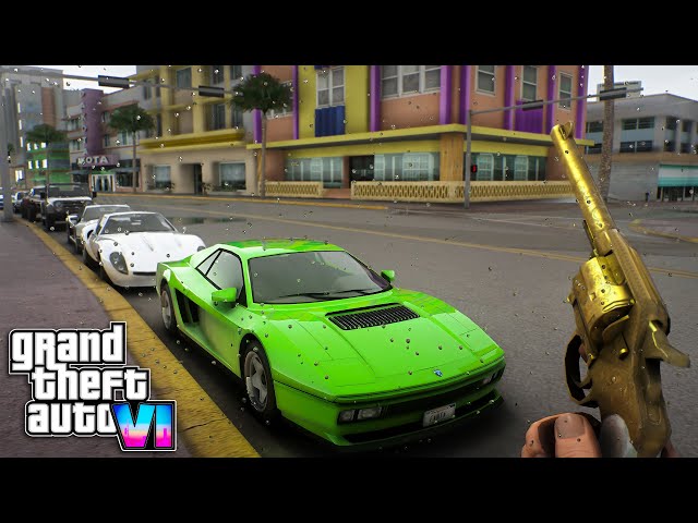 Grand Theft Auto VI Concept & Graphics, how potentially could look like new GTA 6 - GTA 5 PC Mods