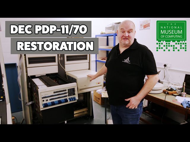 DEC PDP-11/70 - NPL Scrapbook -  restoration and machine tour | 1970's computer