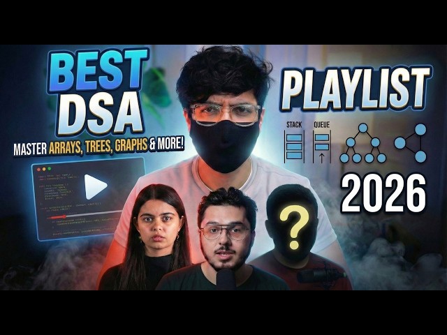 Best DSA Playlist on YouTube 🔥 | Best Dsa course | Best Playlist for DSA on Youtube