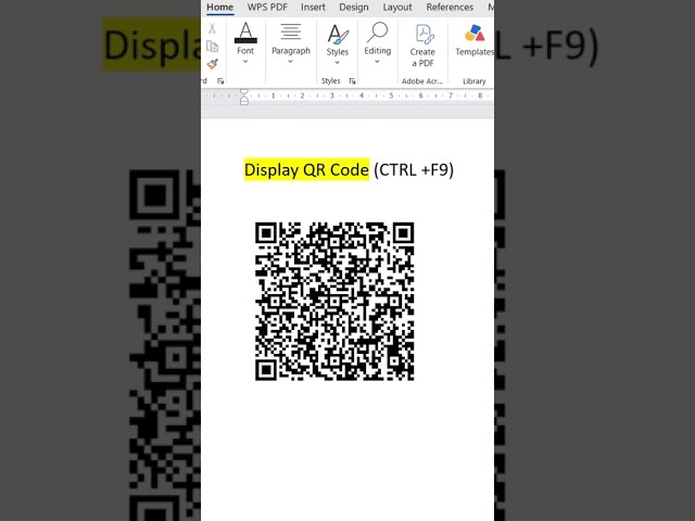 Did You Know MS Word Can Create Barcodes