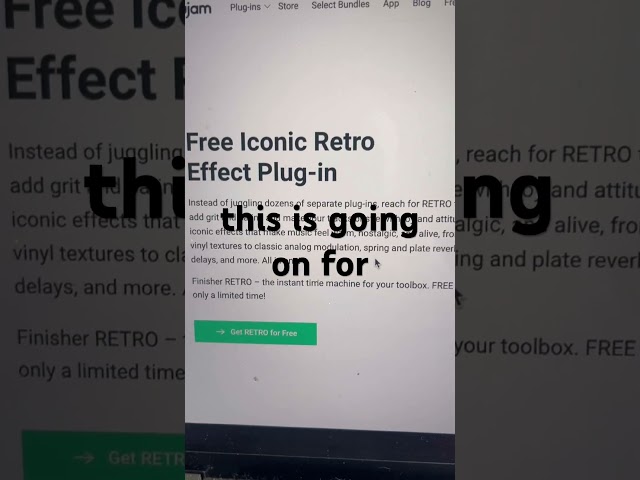 Free retro vibe plug-in ujam #musicproducer