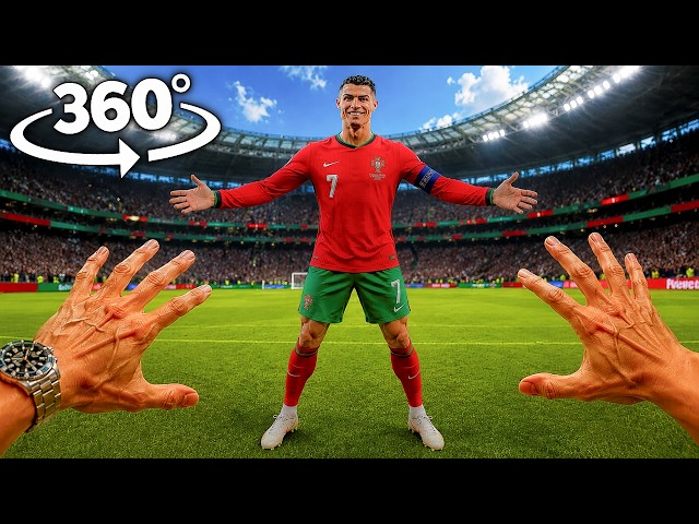 World Cup Movie Collection! | Ronaldo, Yamal, Messi, Neymar... VR 360° 4K Video