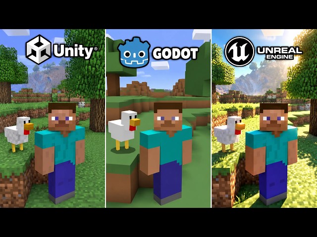 I challenged GPT-6 Astra to build Minecraft in 3 different  Game engines