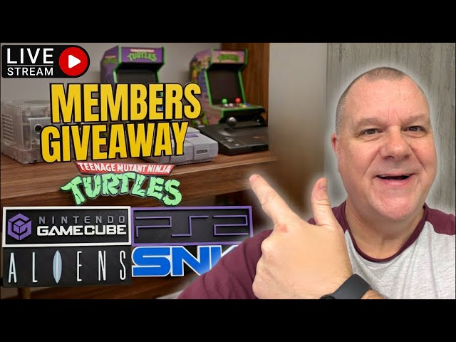 Members Live Draw from the Games Room LIVE