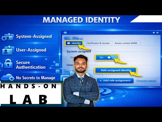 Secure Authentication with Managed Identity | Azure Portal Walkthrough