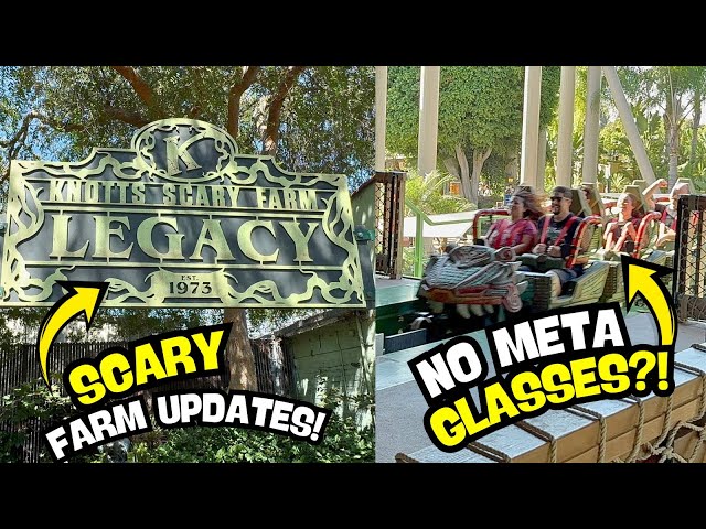 No Meta Glasses on MonteZOOMa? | Scary Farm Construction Progress | Knott's Berry Farm 2026 Updates!