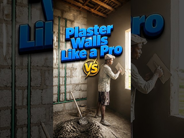 How to Get the Perfect Wall Plaster Finish