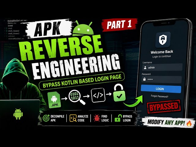 APK Reverse Engineering #1 | Understand Android Apps Like a Pro || #moding #reverseengineering 