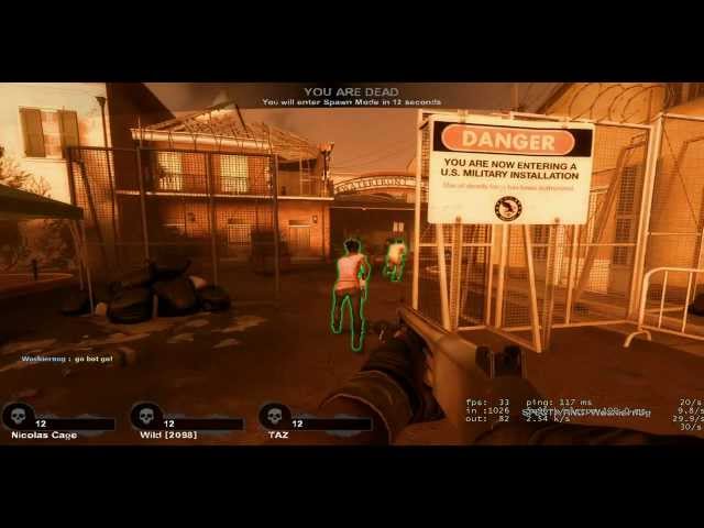 PG plays Left 4 Dead 2 Tank Mutation - The Parish 1 (infected)