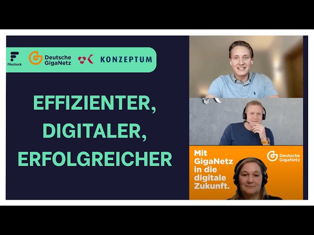 So optimiert die Deutsche GigaNetz ihren Kundenservice mit Konzeptum und Flixcheck