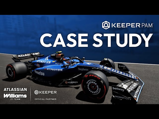 How Keeper Security Protects What Matters Most for Atlassian Williams F1 Team | Case Study