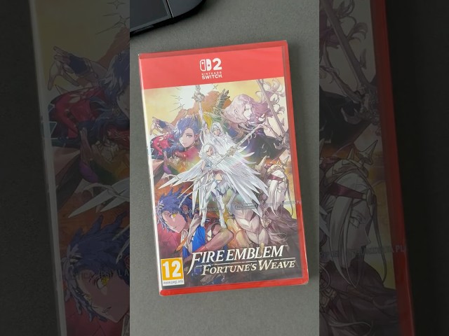 Fire Emblem Fortunes Weave Unboxing #fireemblemfortunesweave #nintendoswitch2