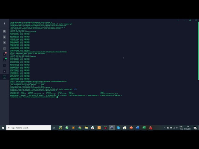 Mimosa & Adminer Installation on Ubuntu