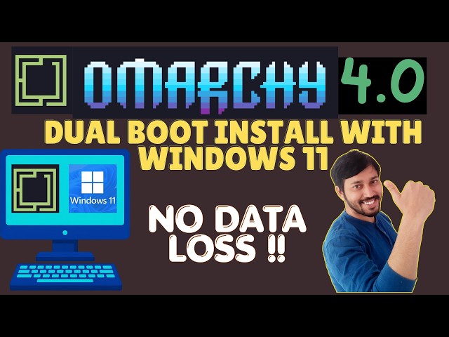 Omarchy Linux 4.0 Dual Boot Install with Windows 11 #omarchy