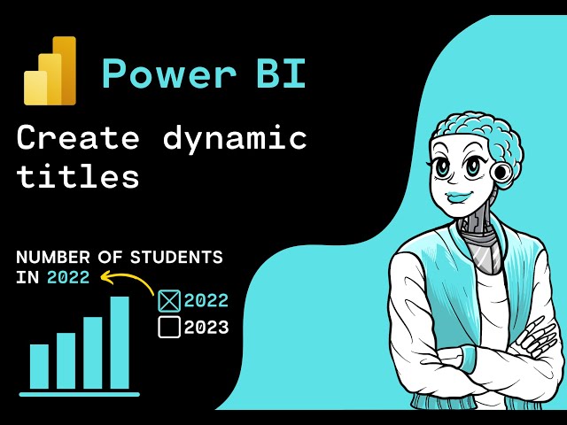 Power BI - How to create dynamic visual titles