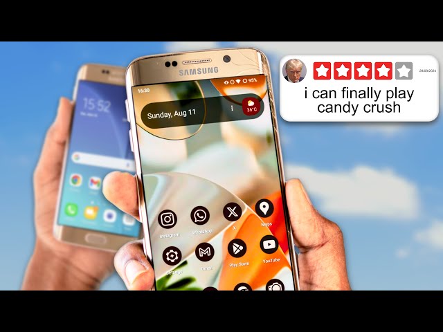 I Turned the Galaxy S6 into a Modern Phone!