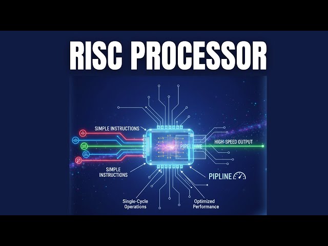 Architecture and Pipelining of RISC Processors | Learn in 6-Mins
