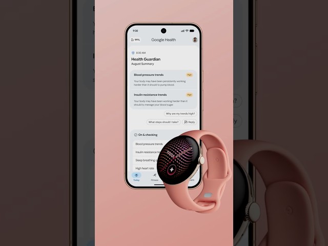 Health tracking, ‘round the clock ✅