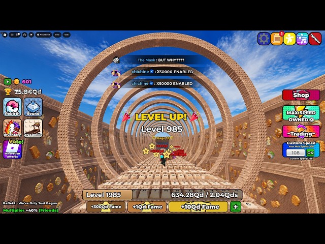 MAX SPEED GALAXY 2 - MINI ADMIN ABUSE +1 Speed Keyboard Escape Roblox