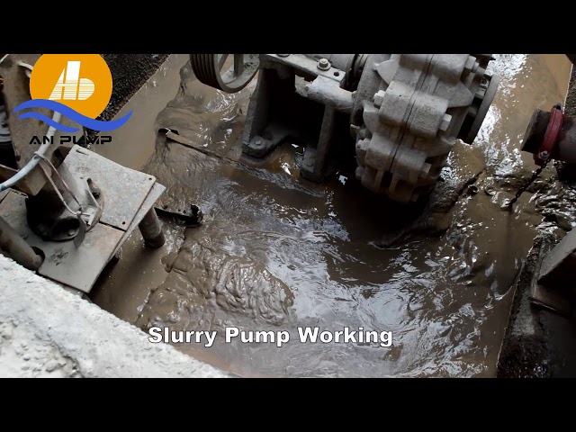 How industrial centrifugal mining slurry pump works?