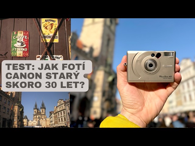 Jak fotí prastarý Canon PowerShot A5? Fotky vás překvapí – Retro recenze