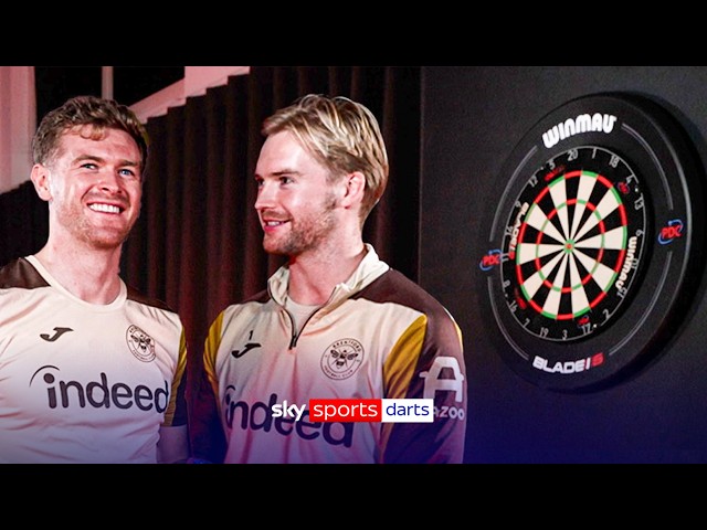 Caoimhin Kelleher vs Nathan Collins | ULTIMATE darts challenge 🎯