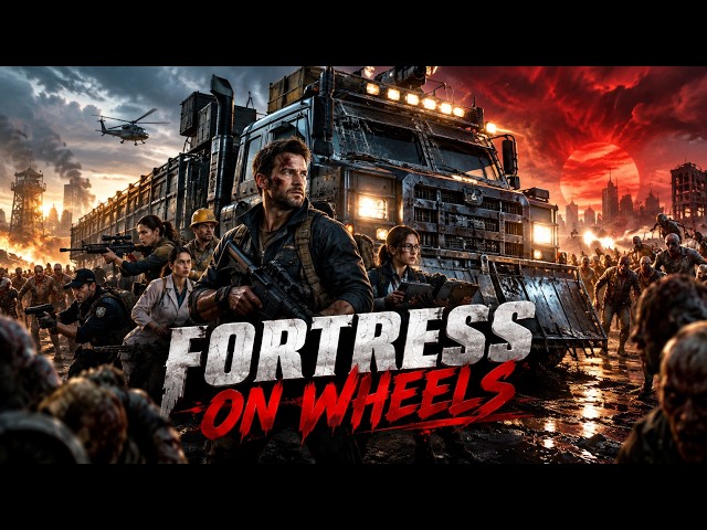 3D【Title】He Turned a Truck Into a Mobile Fortress to Survive the Zombie Apocalypse!