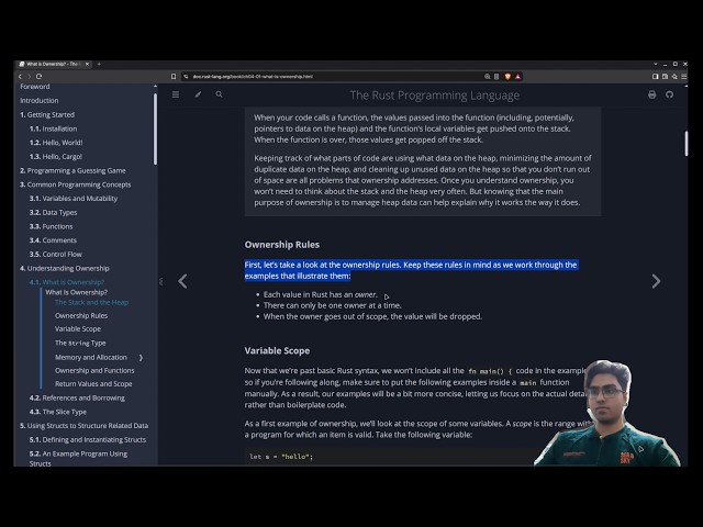 Frontend Developer Tackles Rust Ownership 😱🦀 - Part 1