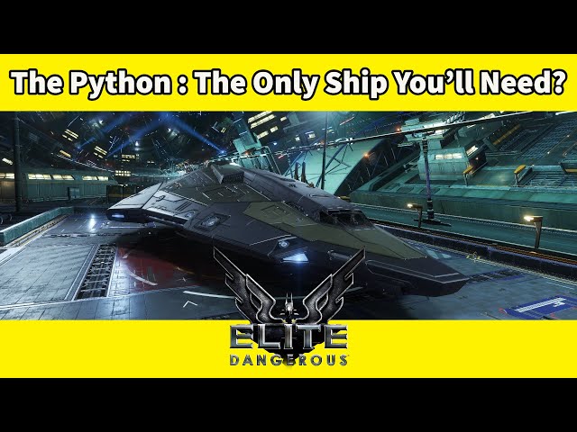 The Python Review : The Only Ship You'll Need? [Elite Dangerous]
