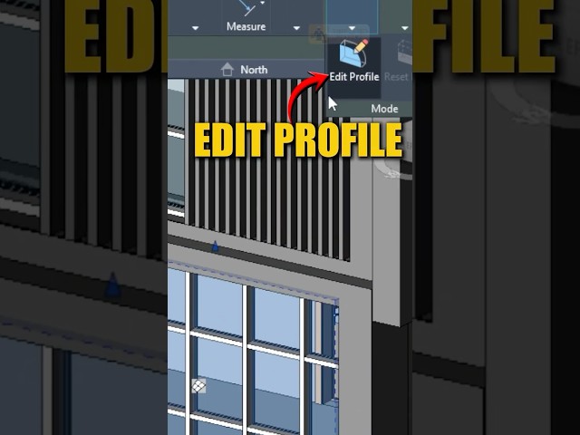 Create a Curtain Wall Opening in Revit